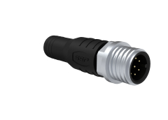 M12-Stecker, 8 polig